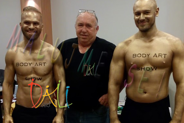 Body art show Slovakia